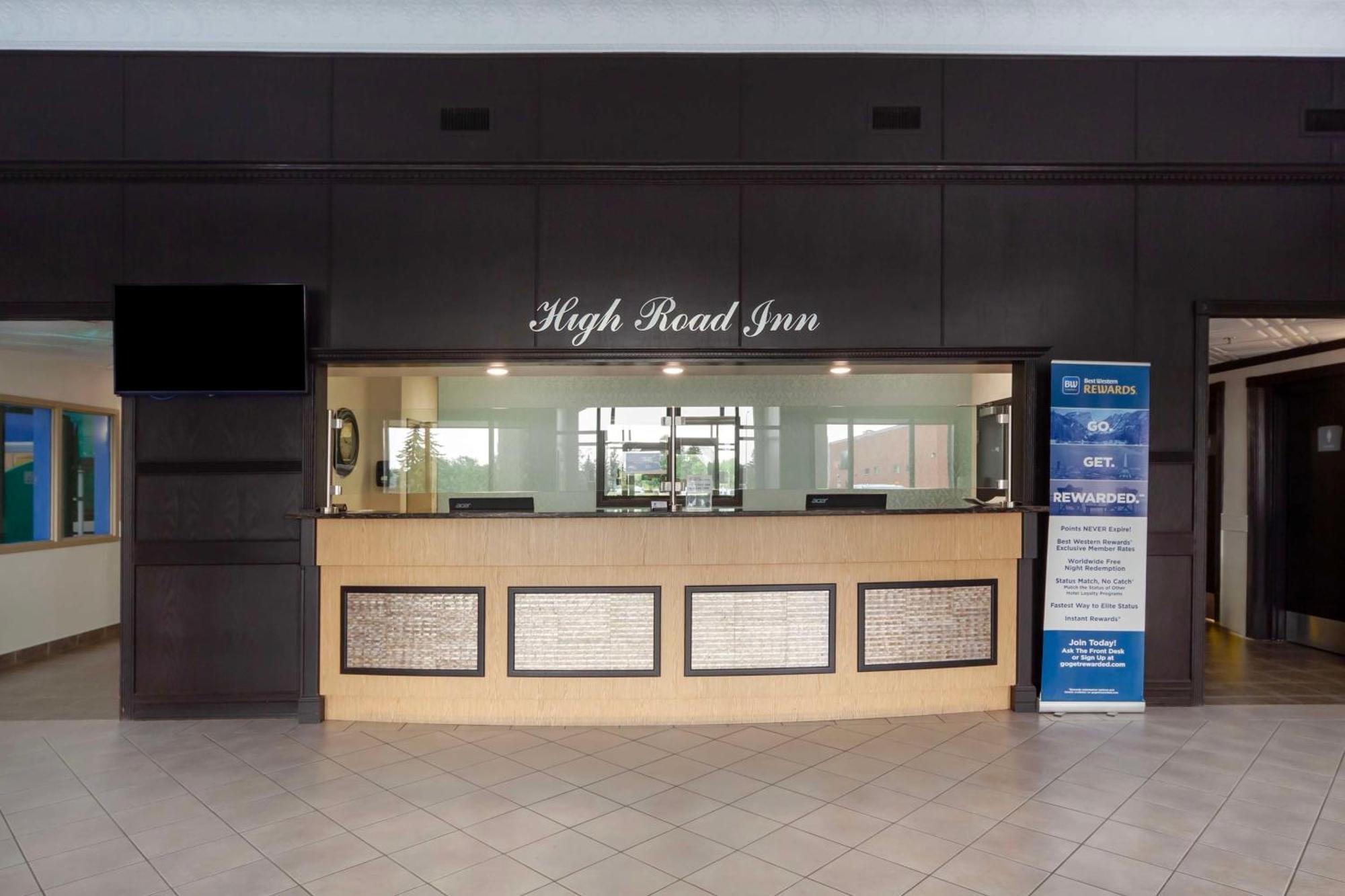 Best Western High Road Inn Edson Exteriör bild